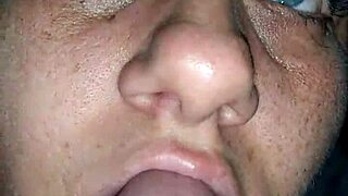 White Milf Bobbing On Pencil Dick With Blowjob Sucking But Craves Something Thicker