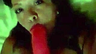 Colombiana deepthroats and takes it hard with her big tits bouncing in intense scene