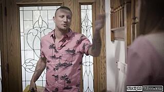 Why does this teen redhead let her tall neighbor finger and anal fuck her small tits body?