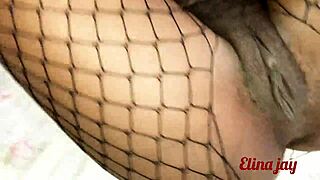 African teacher dominates and fucks slutty student in hotel with wet pussy close-up