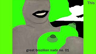 Isn't this great Brazilian nude no 01 just begging for more provocative poses?