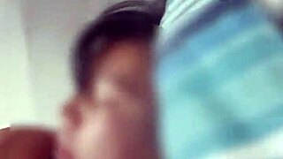 brunette girlfriend gets fucked doggystyle in bedroom by friend