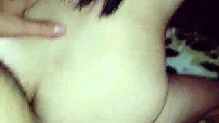 After wine and flirting at the party, bend over for milf anal in stockings pov!