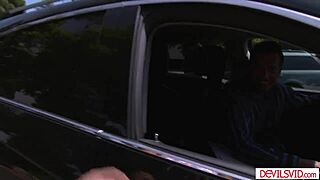 Suggestive Teen Babysitter Licked and Fucked by Asian Boss in Interracial Hardcore with Shaved Pussy Action