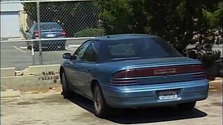 Big black racks get sucked and fucked hard in missionary by huge cock.