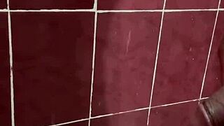 At my sugar daddy's request, I head to the bathroom for a quick pee session