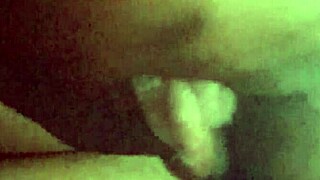 Jill Wettmout Sloppy Blowjob Close Up on Big Black Cock Until Cum?