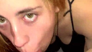 Sloppy Facefuck on Wet Blonde Teen 18+ with Gagging Cumshot!