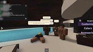 Latina Tans by Pool and Ends Up Sucking Three Big Cocks!