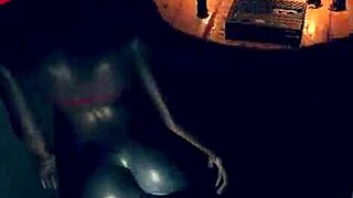 lets play last rest area with ebony elegance and redhead action