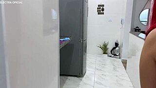 Maid's Teasing Short Shorts