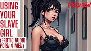 Slave Girl Delivers ASMR JOI Audio For HFO Orgasm With Dirty Talk