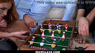 Will The Stepfamily Keep Up Their Freeuse Fuck Session On Dinner Table With Milf And Teen?