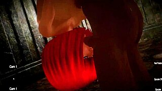 lets play last rest area with ebony elegance and redhead action