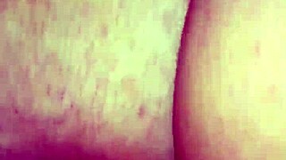 cogiendo con una milf ends in creampie and squirting orgasm