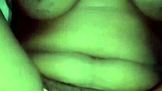 Horny Olamay starts masturbating her wet pussy. She waits eagerly for deep fucking leading to anal creampie swallow action.