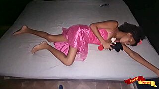 skinny asian latina teen bends over for anal assfucking from stepdad in amateur homemade session