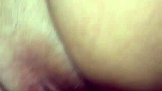 cogiendo con una milf ends in creampie and squirting orgasm