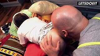 stella flex, why not lick my pussy and fuck me hard in this dorm roommate session?