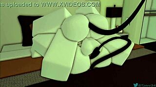 Roblox porn 3 features big ass and huge tits with monster cock action in wild scenes