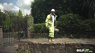 He Fucked Plump Granny Hardcore In Curvy Mature Action