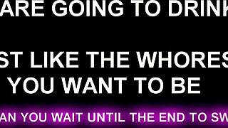 sissy, swallow that cum now in this training part by bof anniewankenobi