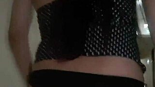 linda girl looks so cute and stylish in her crossdressing outfit