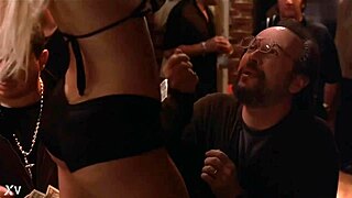 Gina Lynn raw striptease with big tits exposed