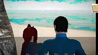 Brunette and redhead milfs explore big tits and asses in intriguing family game.