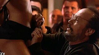 Gina Lynn raw striptease with big tits exposed