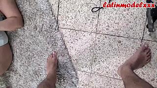 that sexy white outfit shows off her amazing ass and delicious blowjob skills