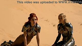 The journey of the seals unfolds in this ai generated music video with blonde and redhead teasing in uniforms