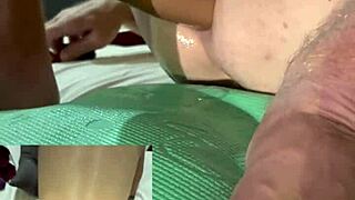 4th time fisting his ass today leads to homemade anal orgasm again