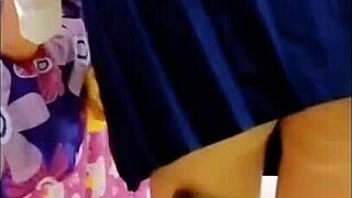 i'm a real mexican student getting horny after school uniform masturbation and taking creampie help from a voyeur