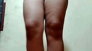 thick busty goddess shakes her nude body pov! watch those big natural tits bounce wildly in amateur dance.