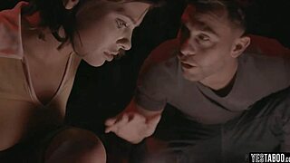 Whoa this couple gets snatched by aliens for a wild group sex show broadcast live