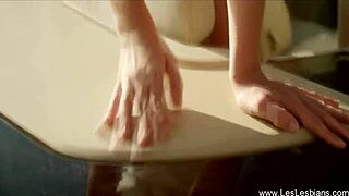 a casual chat about our intimate fingering and licking moment together