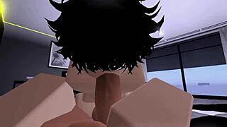 Fucking a femboy's tight holes with daddy intensity