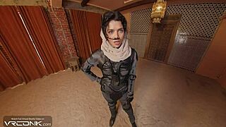 I mean, like, this VR conk with brunette Chani in uniform riding Atreides huge cock in dune cosplay parody pt 3.. wow!