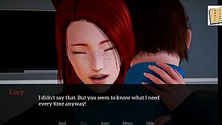 brunette handles big cock in my new family game 81