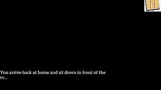 brunette handles big cock in my new family game 81