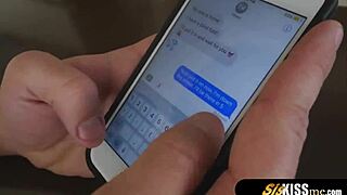 so my hot cute blonde gf tried blindfold sex bending over for rough doggystyle.