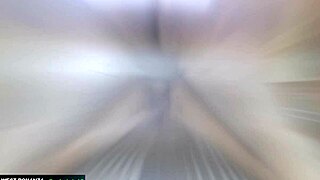 quick suck that big cock deepthroat then bend over doggystyle for tight wet pussy creampie filling