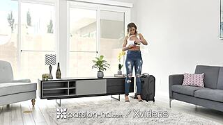 passion-hd classic strip poker game turns into rough sex session with blonde taking big cock