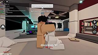 I casually let a horny man fuck me and fill me up with creampie on a Roblox condo game.