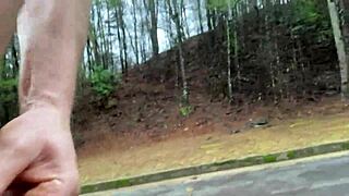 I captured Clitlicker662 in the forest flashing hairy pussy during solo masturbation. Update 32 img 1340 from Feb 16 2025 shows wild outdoor orgasm.