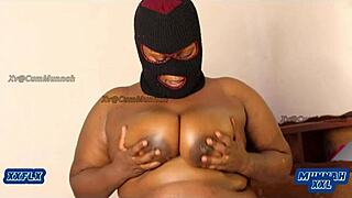 Big tits bbw gets sweet fat pussy foreplay in hot homemade b-roll