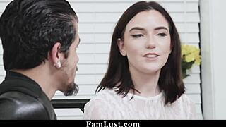 Hey, check out this wild cocksucking and raw dog penetration session with my stepsister on famlust