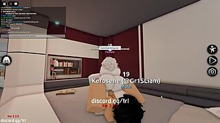 I casually let a horny man fuck me and fill me up with creampie on a Roblox condo game.