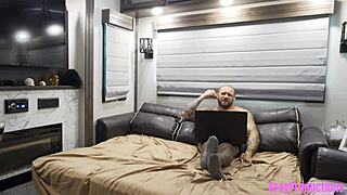 Chat Roulette Turns Into My Step-Brother Taking My Virginity With Monster Cock Creampie